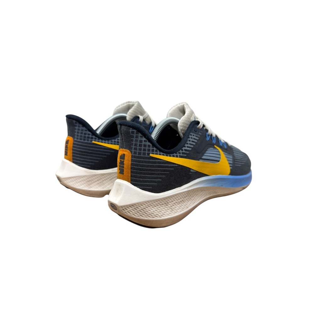 Nike Air Zoom Pegasus 39 Mens Running Shoes Thunder Blue Gold DO9580-400 Size 10 - Picture 4 of 12